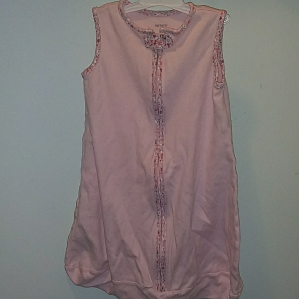 Carter's sleep sack pink with floral